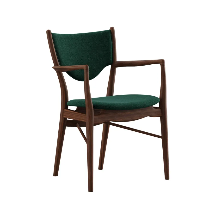 46 Armchair, valnød af Finn Juhl