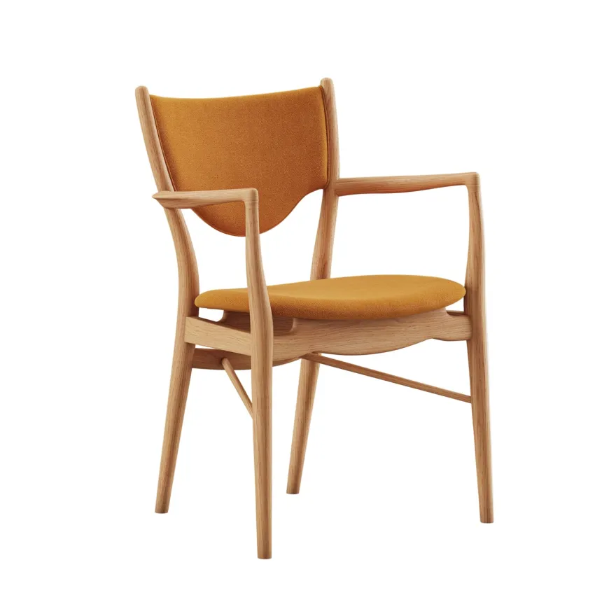 46 Armchair, valnød af Finn Juhl
