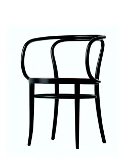 209 Armstol, sort fra Thonet