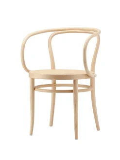 209 Armstol, sort fra Thonet