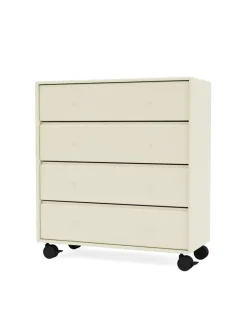 1125 kommode inkl. hjul fra Montana