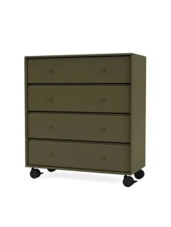 1125 kommode inkl. hjul fra Montana