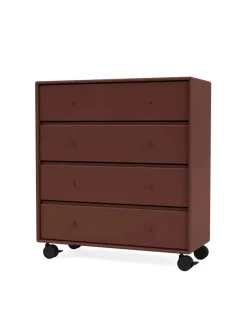 1125 kommode inkl. hjul fra Montana