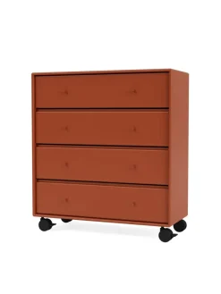 1125 kommode inkl. hjul fra Montana