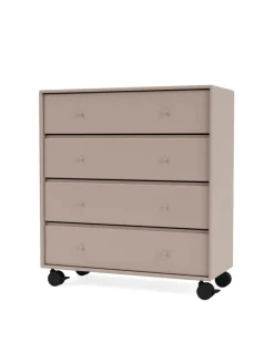 1125 kommode inkl. hjul fra Montana