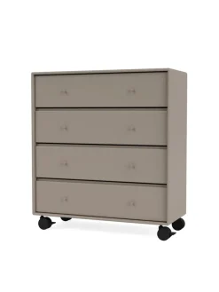 1125 kommode inkl. hjul fra Montana