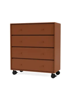 1125 kommode inkl. hjul fra Montana