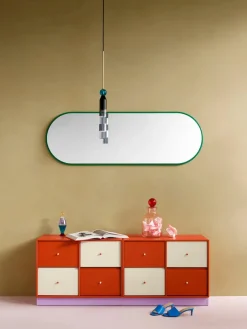 4124 kommode inkl. hjul fra Montana