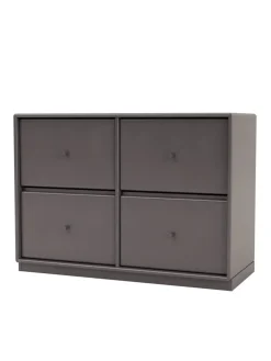 4124 kommode inkl. sokkel fra Montana