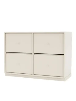 4124 kommode inkl. sokkel fra Montana