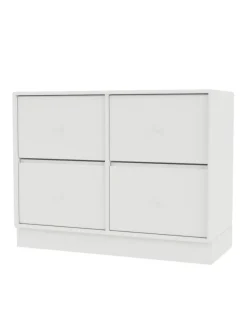 4124 kommode inkl. sokkel fra Montana