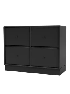 4124 kommode inkl. sokkel fra Montana