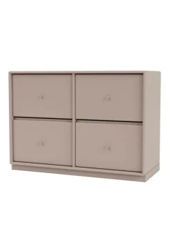 4124 kommode inkl. sokkel fra Montana