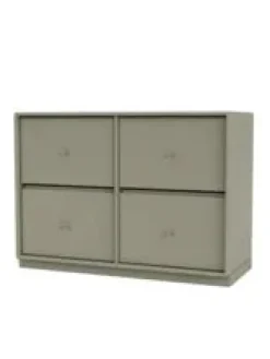 4124 kommode inkl. sokkel fra Montana