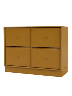 4124 kommode inkl. sokkel fra Montana