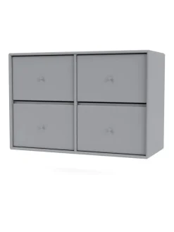 4124 kommode inkl. sokkel fra Montana