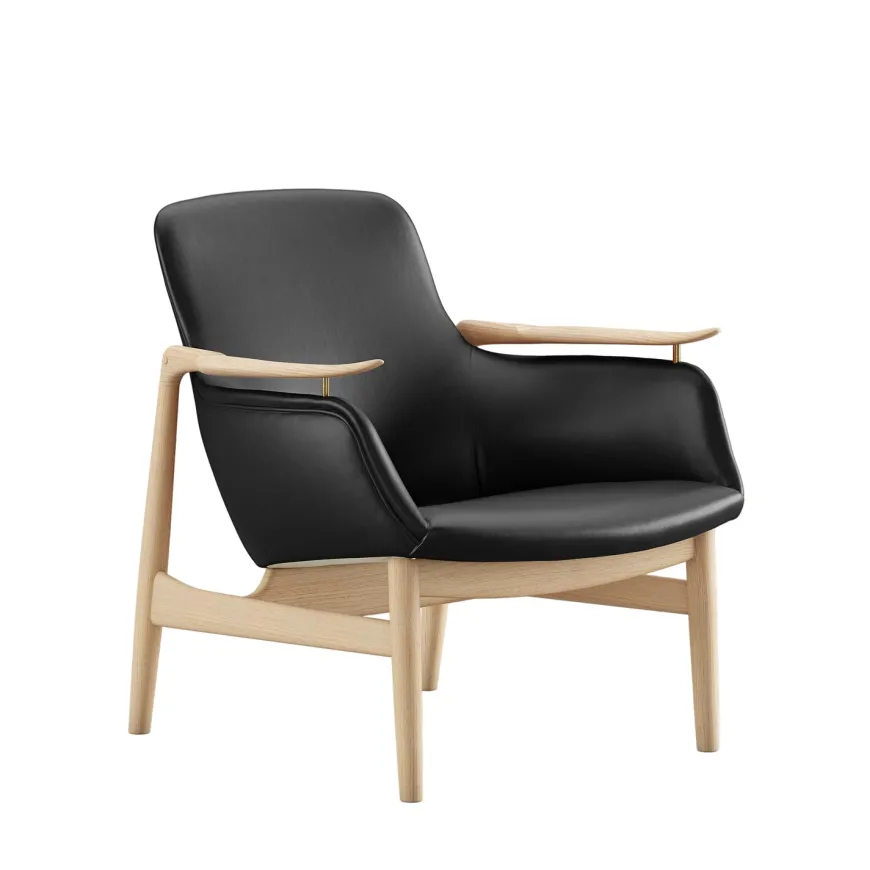 53 Lænestol, valnød af Finn Juhl