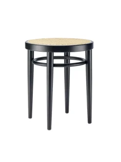 214 RH Skammel, sort fra Thonet