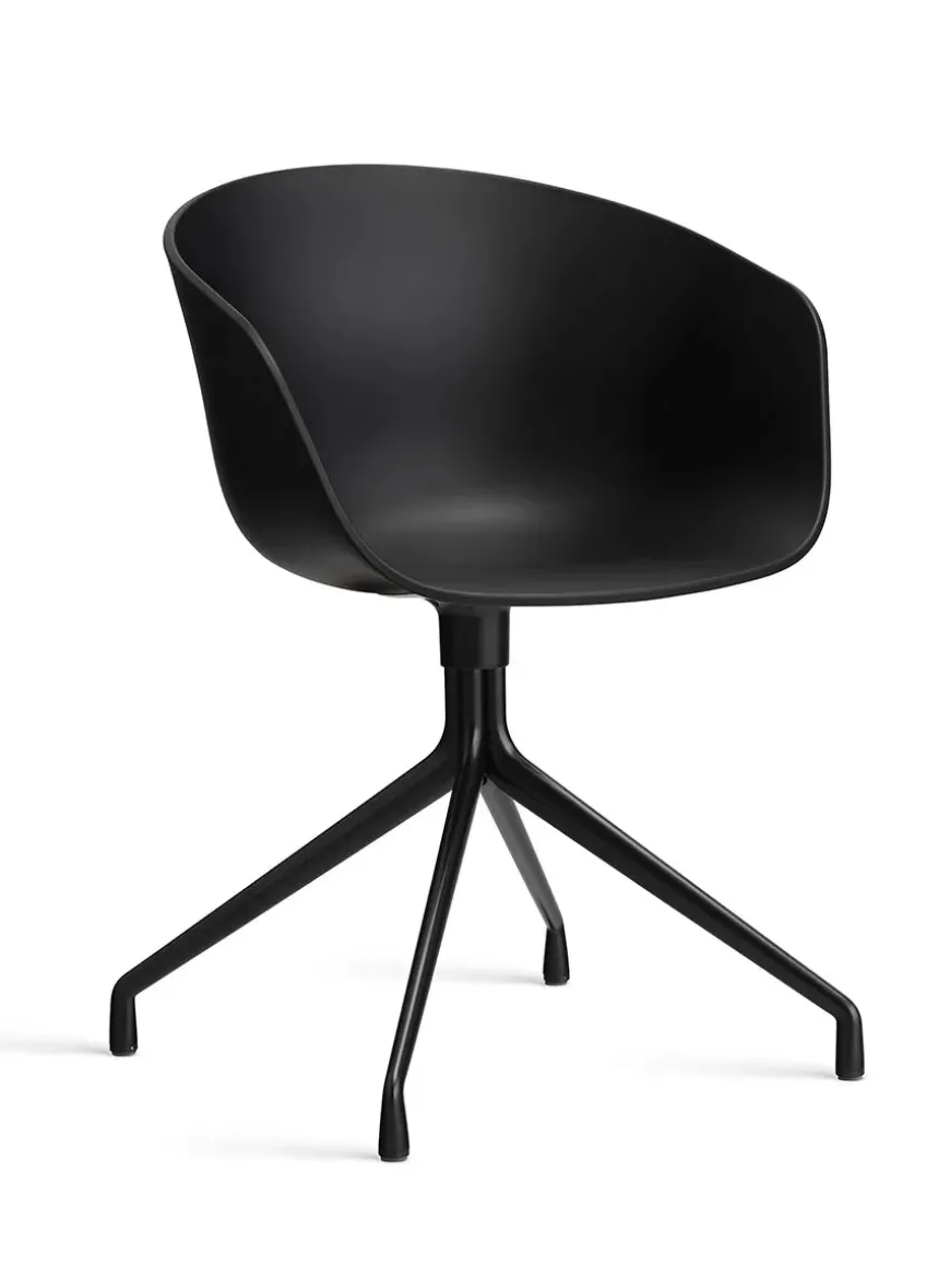 About a Chair AAC52 Forsidepolstret, hvid skal fra Hay