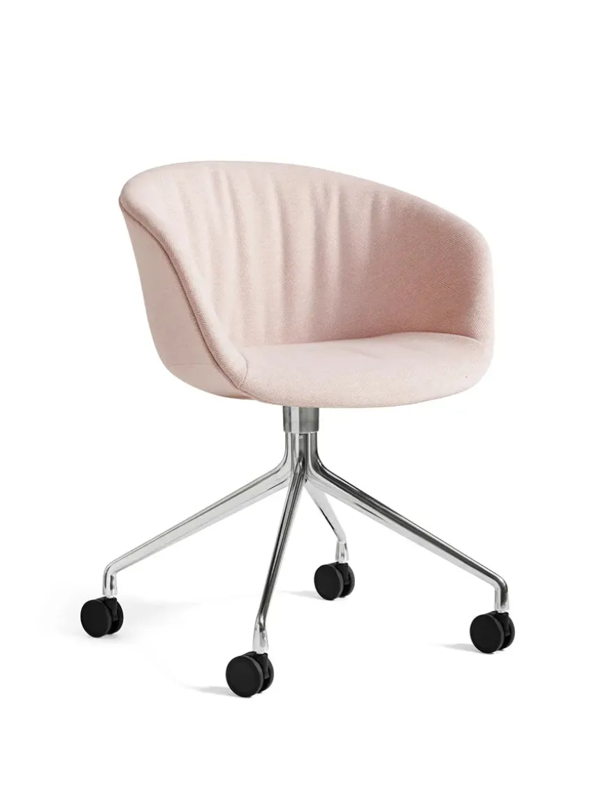 About a Chair AAC52 Forsidepolstret, hvid skal fra Hay