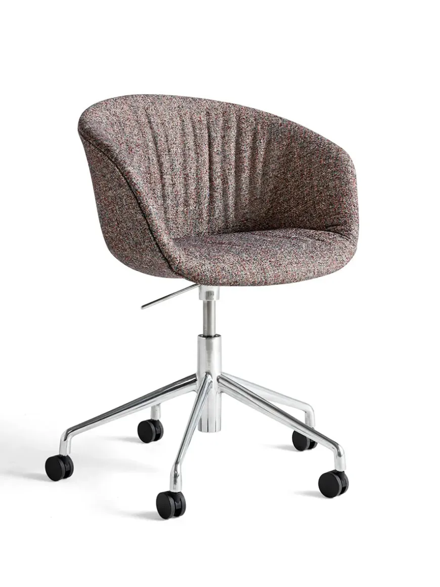 About a Chair AAC52 Forsidepolstret, hvid skal fra Hay