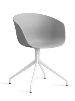 About a Chair AAC52 Forsidepolstret, hvid skal fra Hay