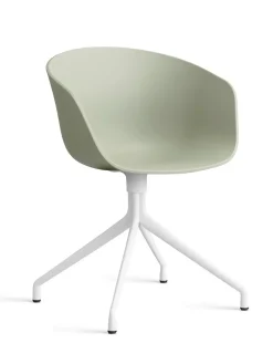 About a Chair AAC52 Forsidepolstret, hvid skal fra Hay