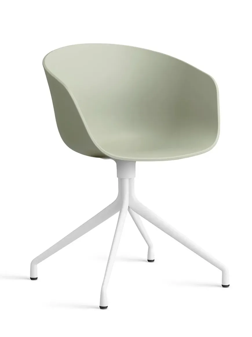 About a Chair AAC52 Forsidepolstret, hvid skal fra Hay