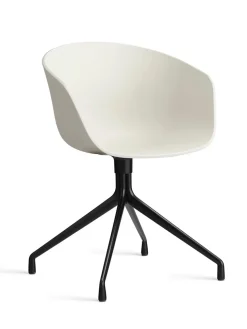 About a Chair AAC52 Forsidepolstret, hvid skal fra Hay