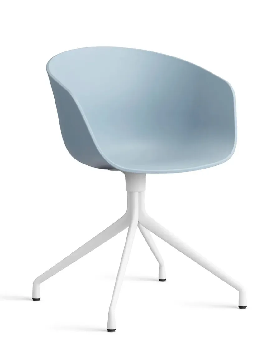 About a Chair AAC52 Forsidepolstret, hvid skal fra Hay