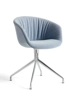 About a Chair AAC52 Forsidepolstret, hvid skal fra Hay