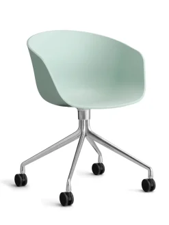 About a Chair AAC52 Forsidepolstret, sort skal fra Hay