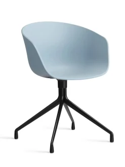 About a Chair AAC52 Forsidepolstret, sort skal fra Hay