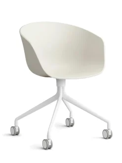 About a Chair AAC52 Forsidepolstret, sort skal fra Hay