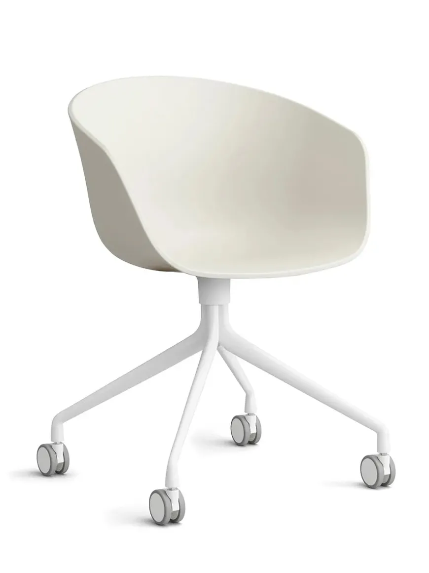 About a Chair AAC52 Forsidepolstret, sort skal fra Hay