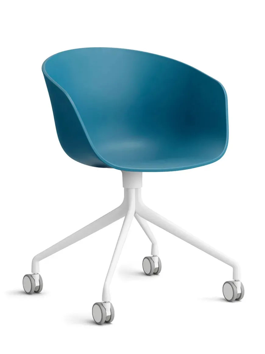 About a Chair AAC52 Forsidepolstret, sort skal fra Hay