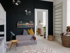 AJ Mini Table Lamp, black/brass af Arne Jacobsen