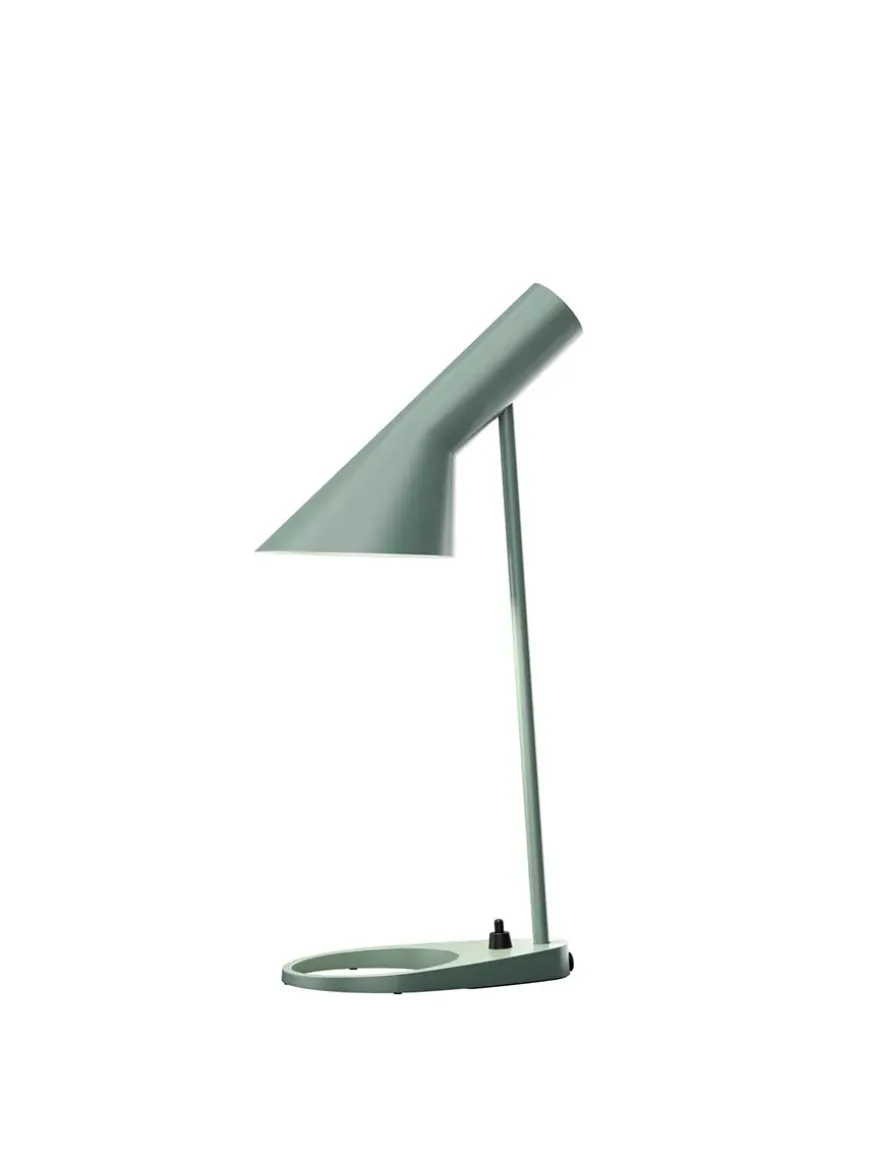 AJ Mini Table Lamp, black/brass af Arne Jacobsen
