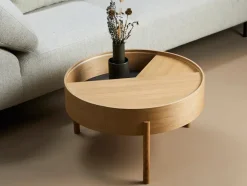 Arc Coffee Table, Ø 66 cm fra Woud