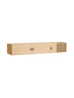 Array Low Sideboard, wall-mounted fra Woud