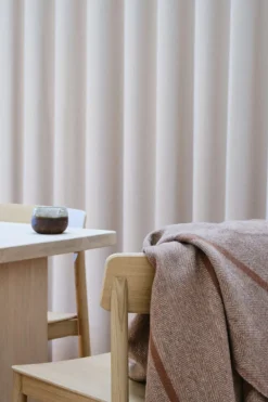 Askø Plaid, rosewood fra Silkeborg Uldspinderi