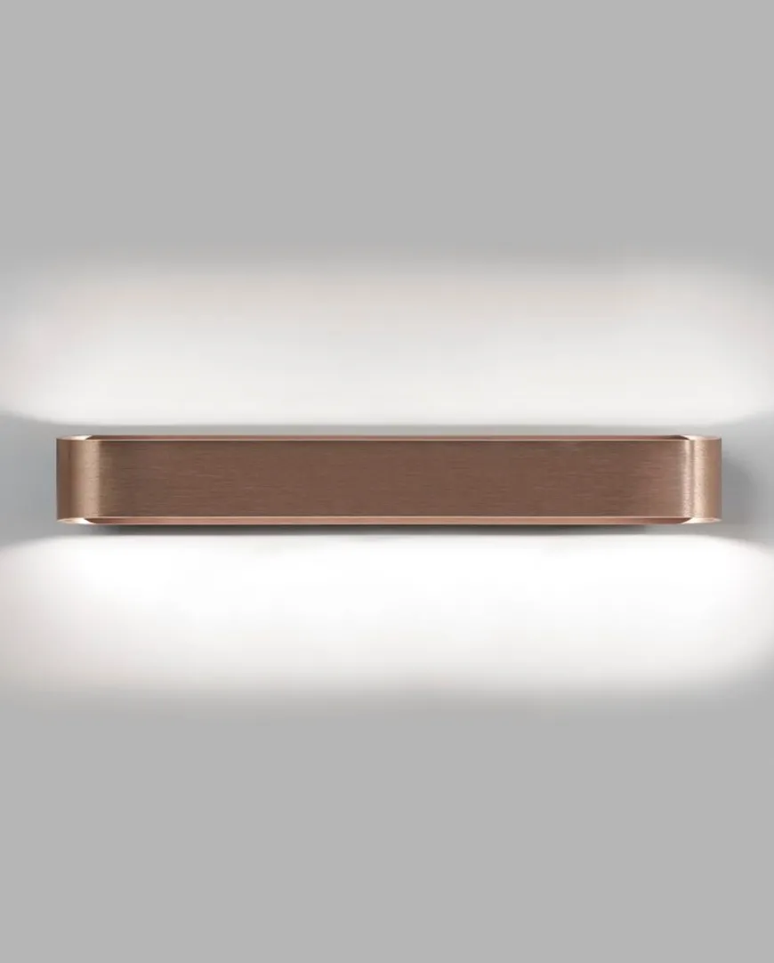 Aura W3 væglampe i rose gold fra Light Point