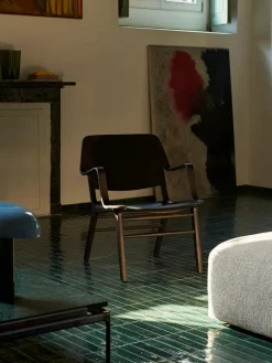 AX HM11 Stol, mørkbejdset eg fra &Tradition