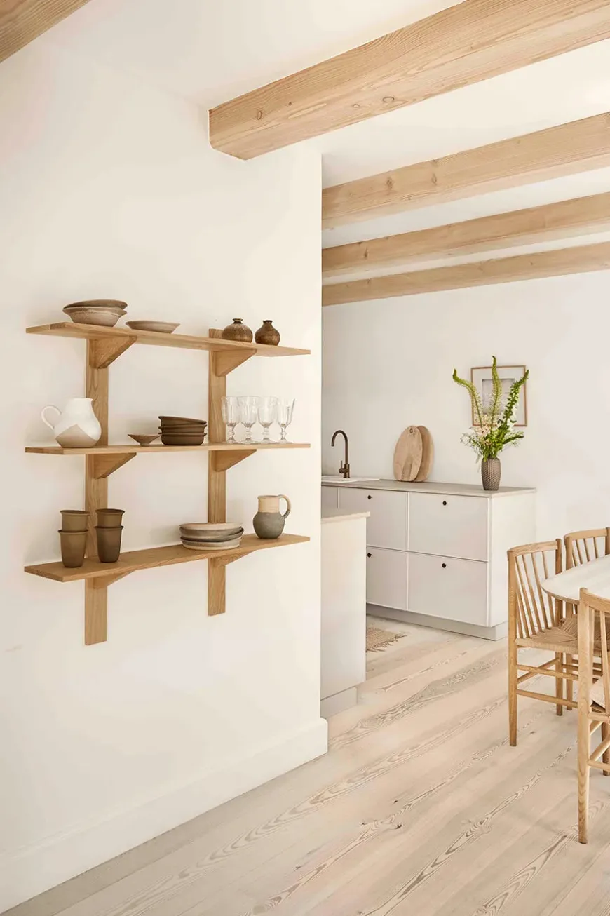 B100 Sorø Hylde, 100 x 24 cm fra FDB Møbler