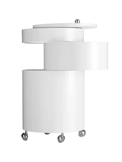 Barboy Sidebord, hvid af Verner Panton