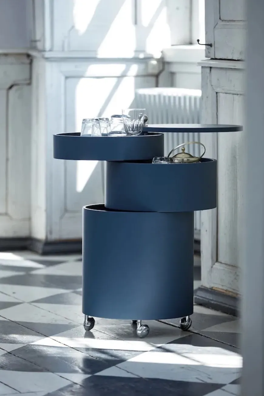 Barboy Sidebord, sort af Verner Panton