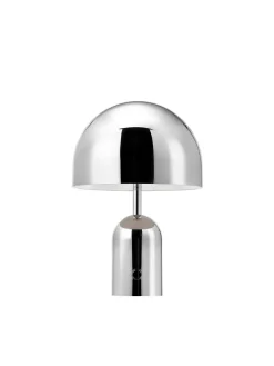 Bell Portable Bordlampe, silver fra Tom Dixon