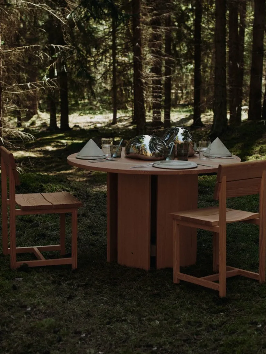 Bellure Piece - Oval Silver fra Ferm Living