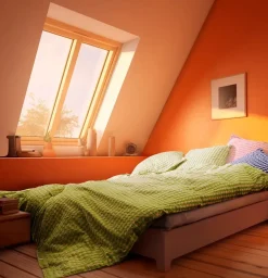 Bæk & Bølge Sengetøj, grøn/sand fra Juna