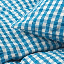 Bæk & Bølge Sengetøj, grøn/soft pink fra Juna